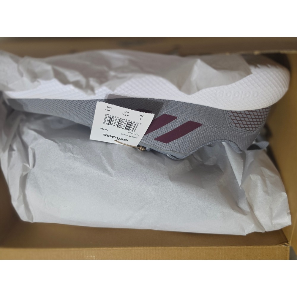 Adidas Impulse Syn 3.0 Mens Running Shoes Grey‎ Burgundy JJ5328 Size 9.5